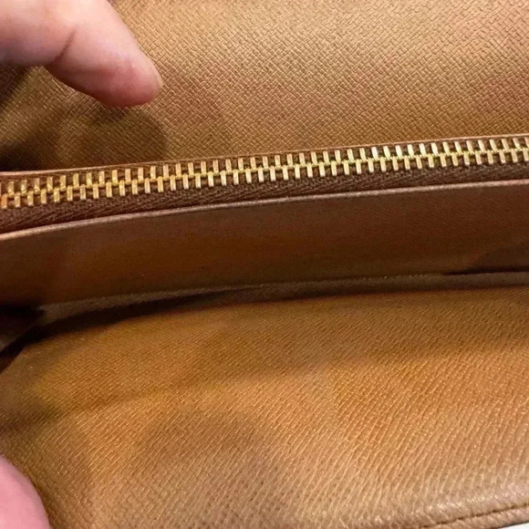 Louis Vuitton monogram portefeuillle Sarah bifold long wallet AUTHENTIC - Picture 9 of 15